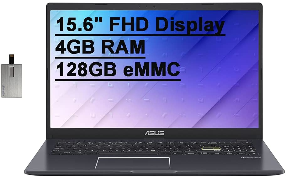 ASUS E510 - Celeron N4120 · UHD Graphics 600 · 15.6”, HD (1366 x 768 ...