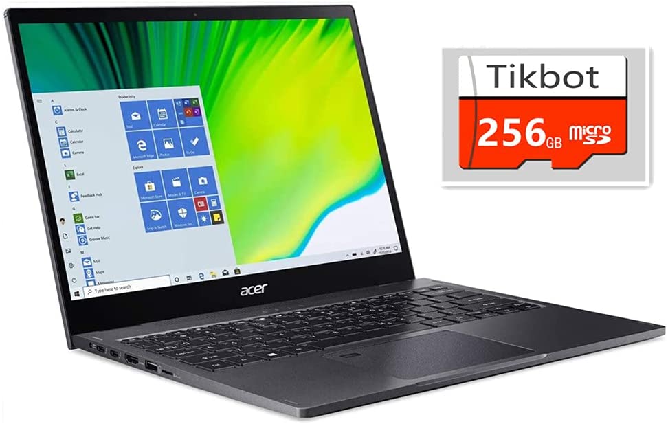 Acer Spin 5 i71065G7 · Iris Plus Graphics G7 · 13.5”, 2K (2256 x