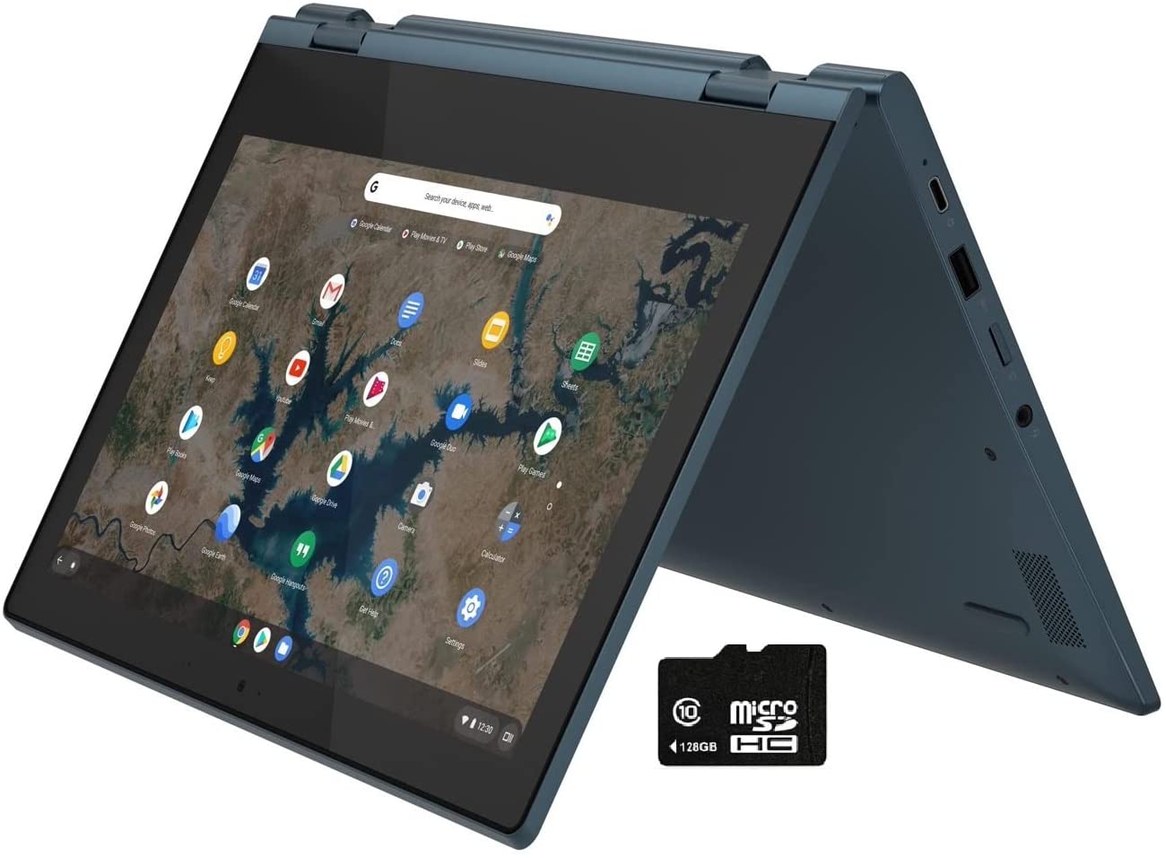 Dell Chromebook 3100 2in1 · Celeron N4020 · UHD Graphics 600 · 11.6”, HD (1366 x 768), IPS