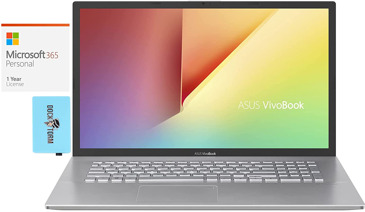 ASUS VivoBook 17 X712 Laptop, Intel Core i3 Processor, 8GB RAM, 256GB SSD,  17.3 Full HD