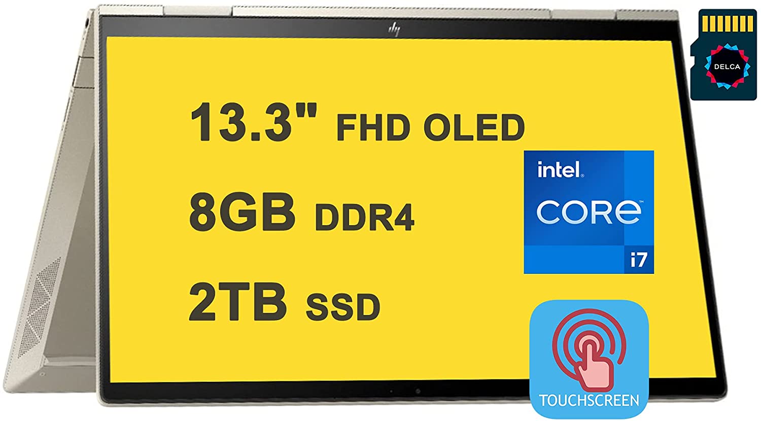 HP ENVY x360 13 i71165G7 · Xe Graphics G7 · 13.3”, Full HD (1920 x