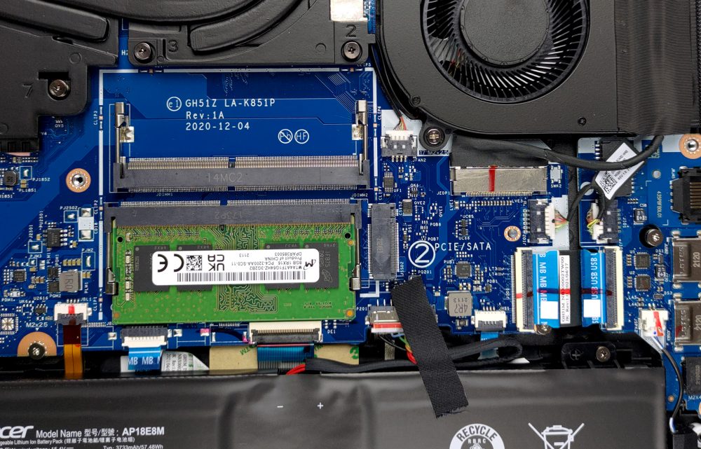 Inside Acer Nitro 5 (AN51545) disassembly and upgrade options