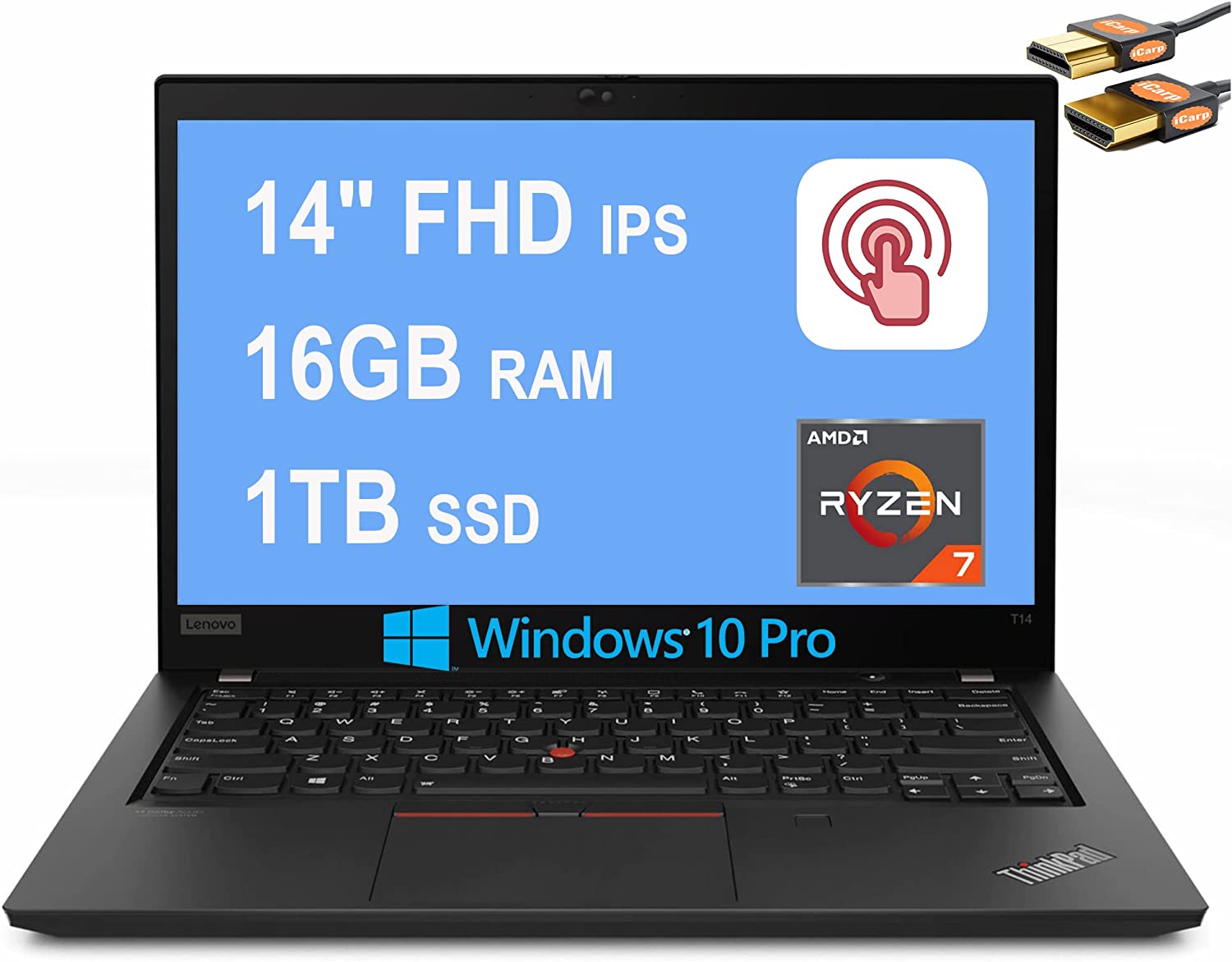 Lenovo ThinkPad T14 Gen 2 - Ryzen 7 5850U · AMD Radeon RX Vega 8 (Ryzen