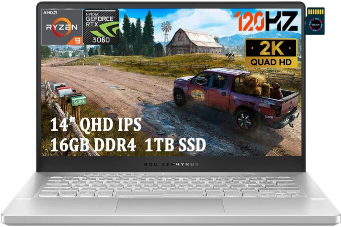 ASUS ROG Zephyrus G14 GA401 - Ryzen 9 5900HS Â· RTX 3060 (Laptop) Â· 14.0