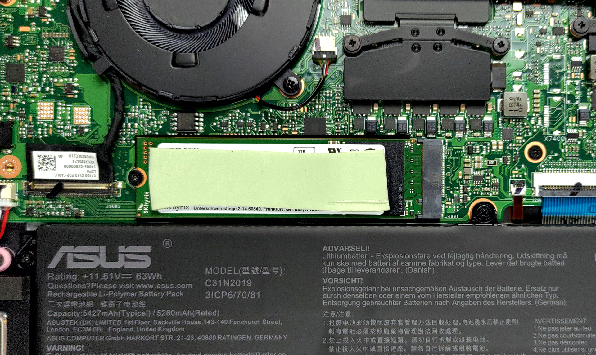 Inside Asus Vivobook Pro 14x Oled M7400 Disassembly And Upgrade Options 1380