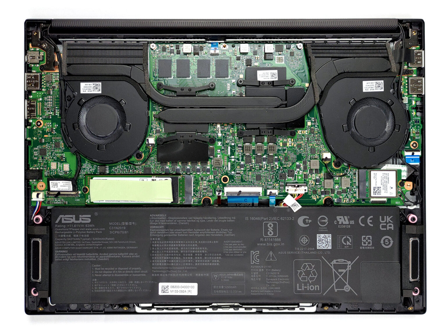 Inside Asus Vivobook Pro 14x Oled M7400 Disassembly And Upgrade Options 7981