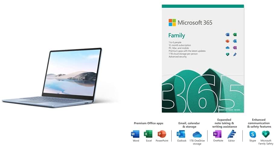 microsoft surface laptop go core i5-1035g1