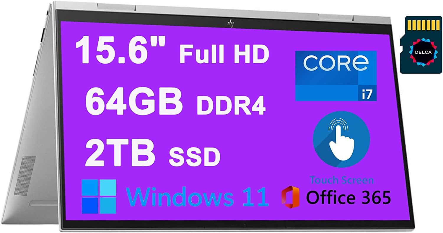 HP ENVY x360 15 i71195G7 · Xe Graphics G7 · 15.6”, Full HD (1920 x