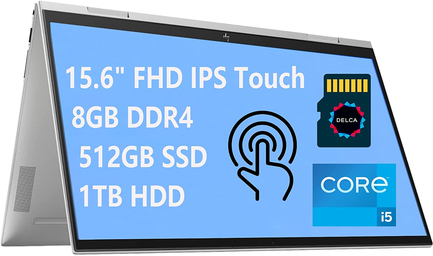 HP ENVY x360 15 i51135G7 · Xe Graphics G7 80 EU · 15.6”, Full HD