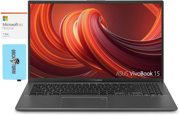 ASUS VivoBook 15 - i7-1065G7 · Iris Plus Graphics G7 · 15.6”, Full