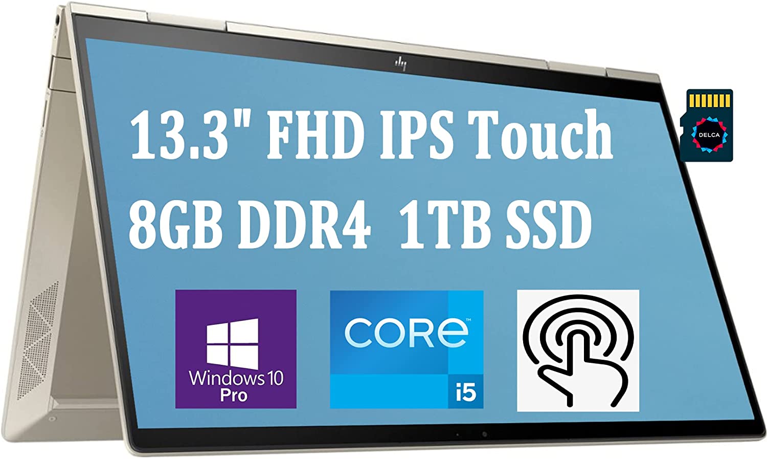 HP ENVY x360 13 i51135G7 · Xe Graphics G7 80 EU · 13.3”, Full HD