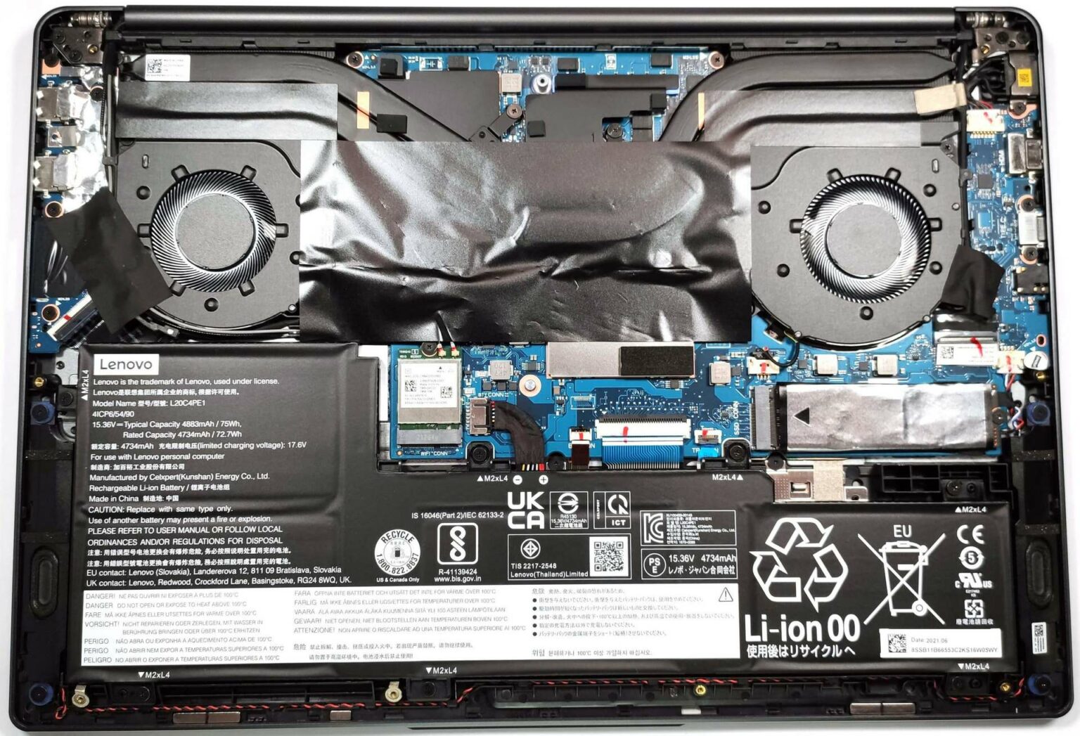 Вътрешност на Lenovo IdeaPad Creator 5 (16″) - възможности за ...
