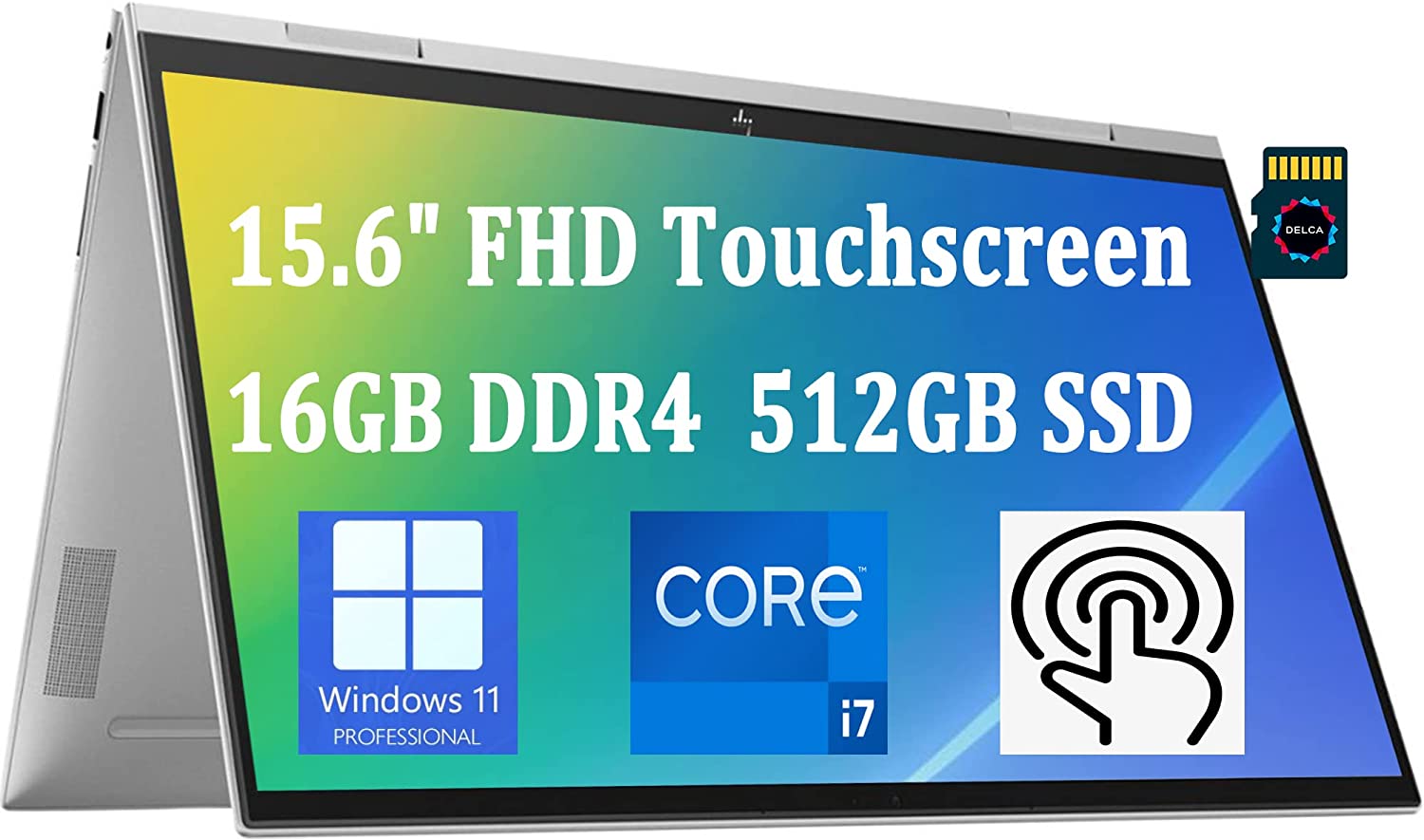 HP ENVY x360 15 i71195G7 · Xe Graphics G7 · 15.6”, Full HD (1920 x