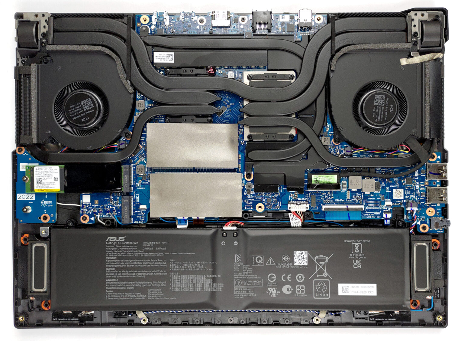 Inside Asus Rog Strix G15 G513r 2022 Disassembly And Upgrade Options