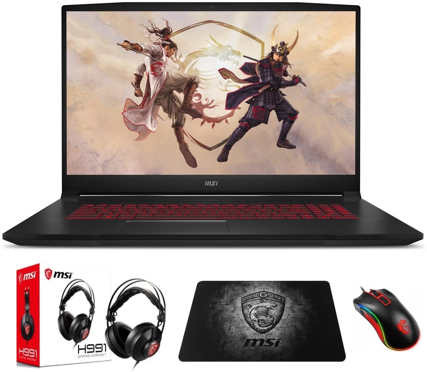 MSI Katana GF76 i711800H · GeForce RTX 3050 Ti (Laptop) · 17.3”, Full HD (1920 x 1080), 144