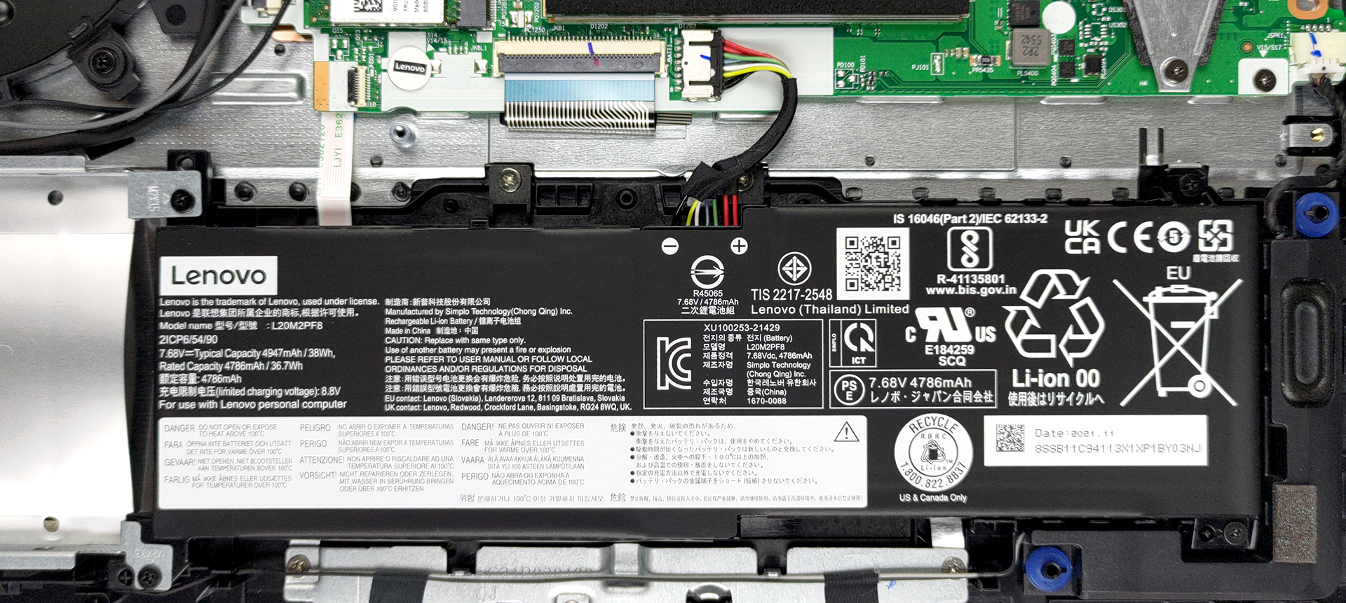 Ordenador Portátil Lenovo V V15 N4500, 39,6 cm (15.6), Full HD Intel®  Celeron®, 8 GB, DDR4-SDRAM, 256 GB SSD, Wi-Fi 5 (802.11ac)
