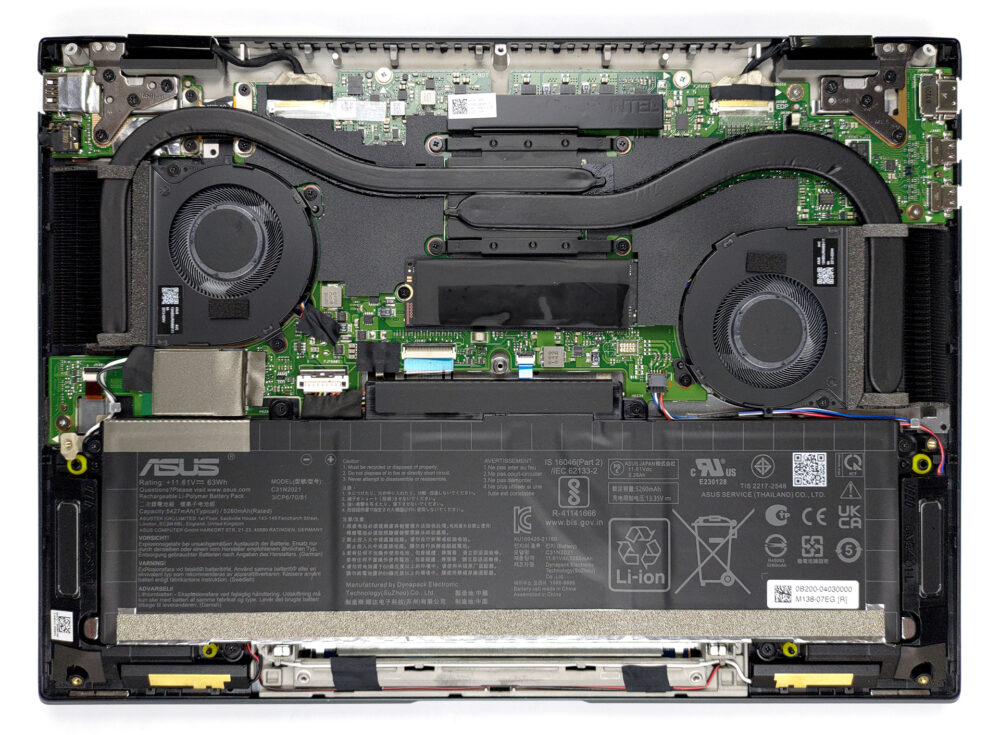 Inside ASUS ZenBook 14 Flip OLED (UP5401) - disassembly and upgrade