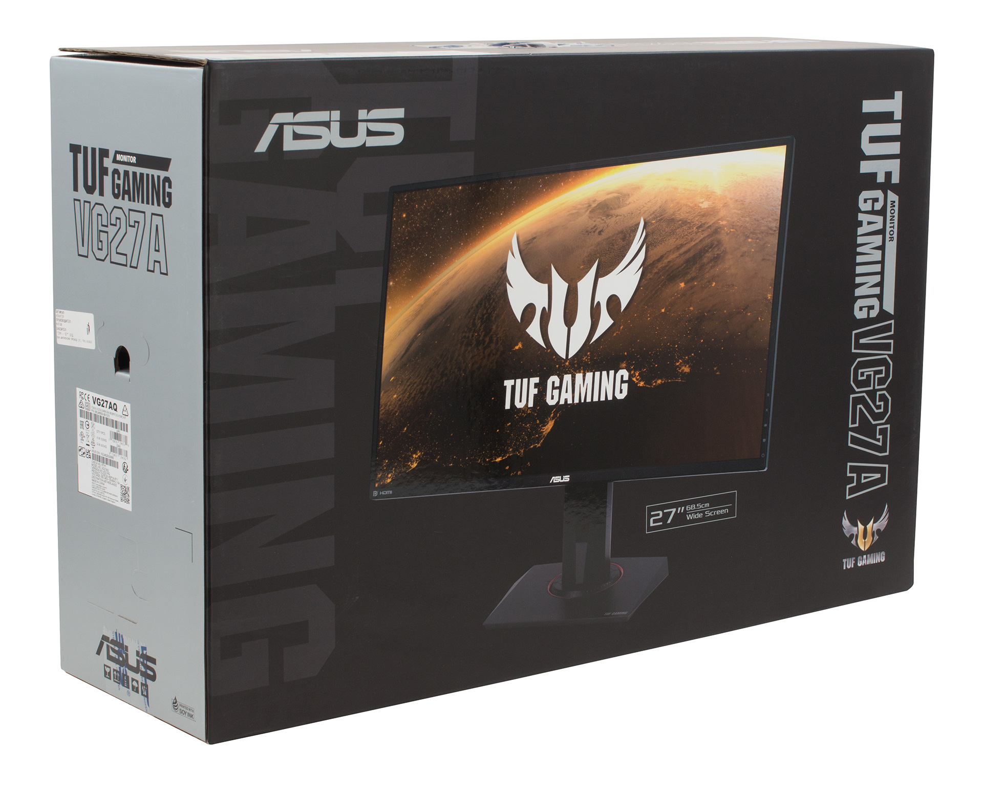 ASUS ゲーミングモニター / TUF GAMING VG27AQ - ディスプレイ