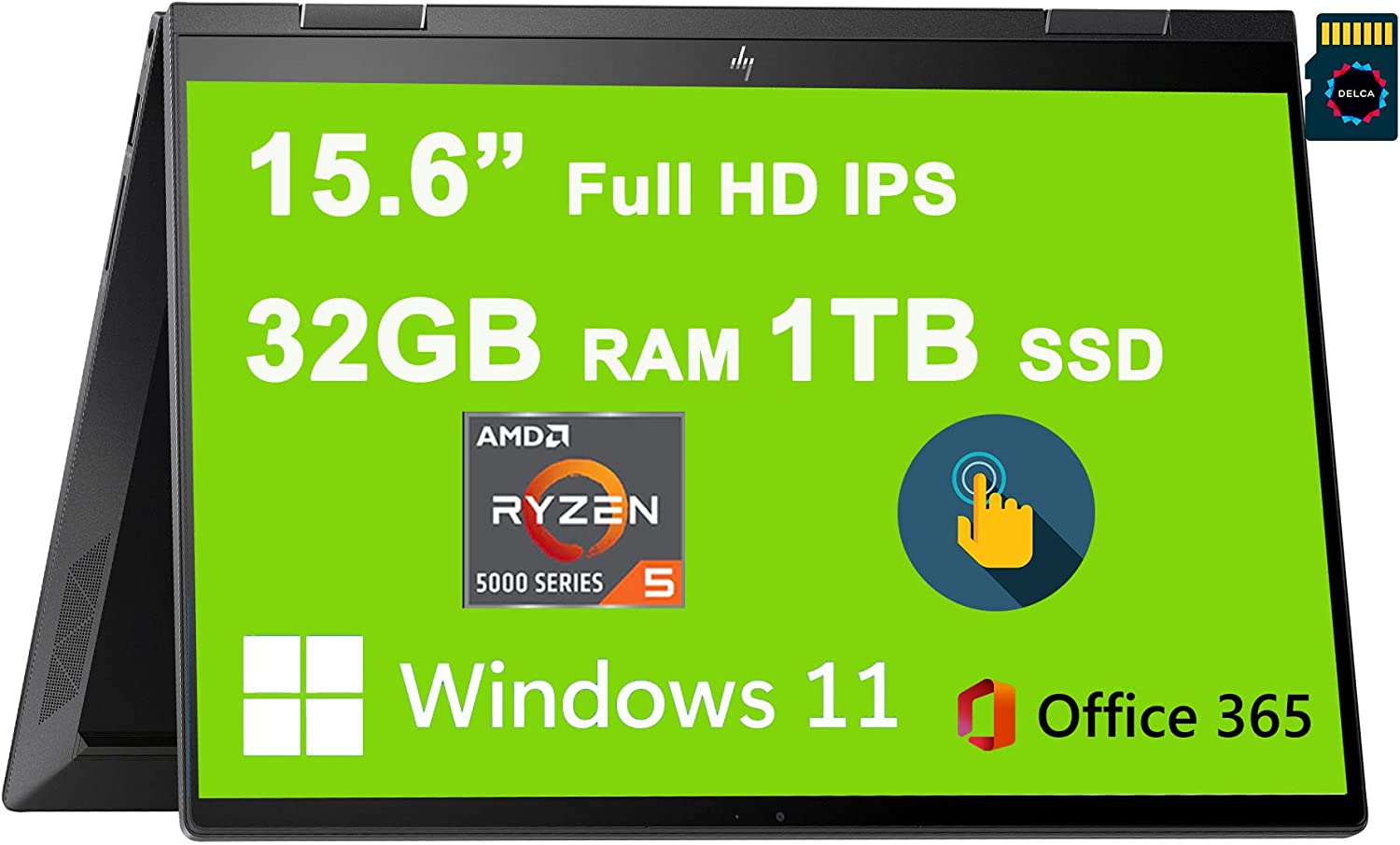 Hp Envy X360 15 Ryzen 7 5825u · Amd Radeon Rx Vega 8 Ryzen 4000 · 156” Full Hd 1920 X 1809