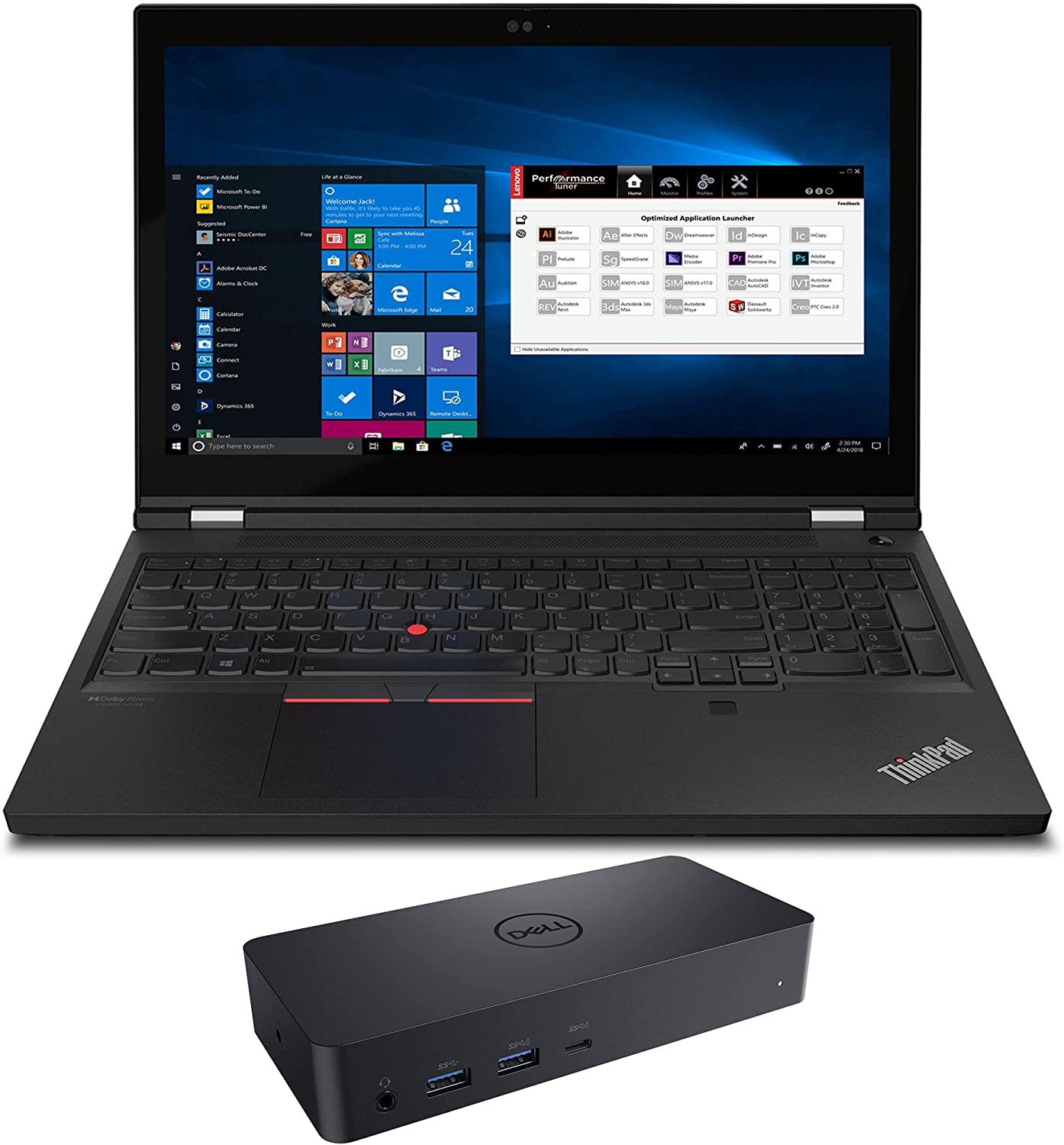 Lenovo ThinkPad P15 Gen 2 - i7-11800H · NVIDIA T1200 · 15.6”, 4K