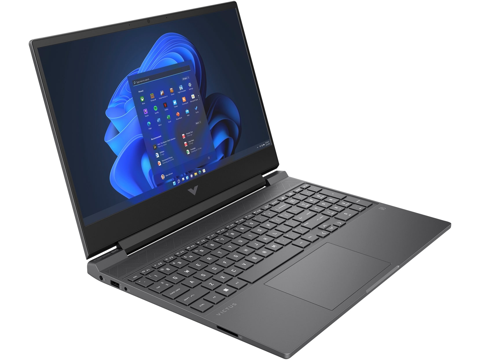 HP Victus 15 - Ryzen 5 5800H · GeForce RTX 3050 Ti (Laptop) · 15.6 