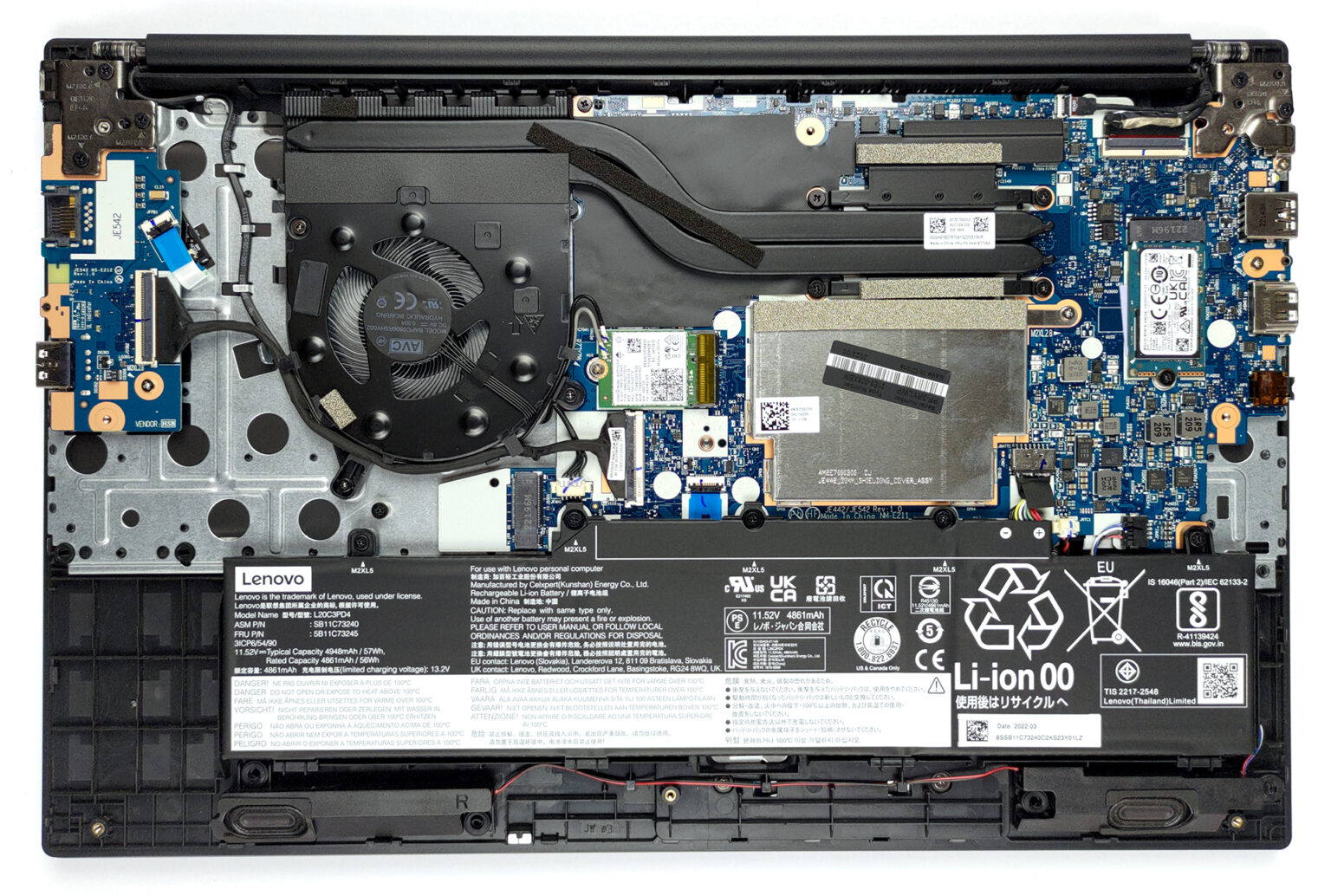 Inside Lenovo ThinkPad E15 Gen 4 - disassembly and upgrade options ...