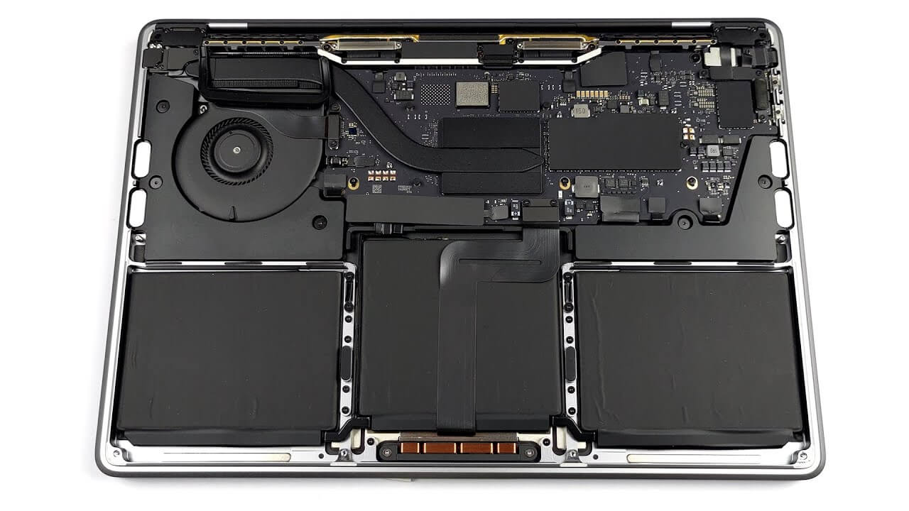 Inside Apple MacBook Pro 13 (2022) - Not disassembly and Not