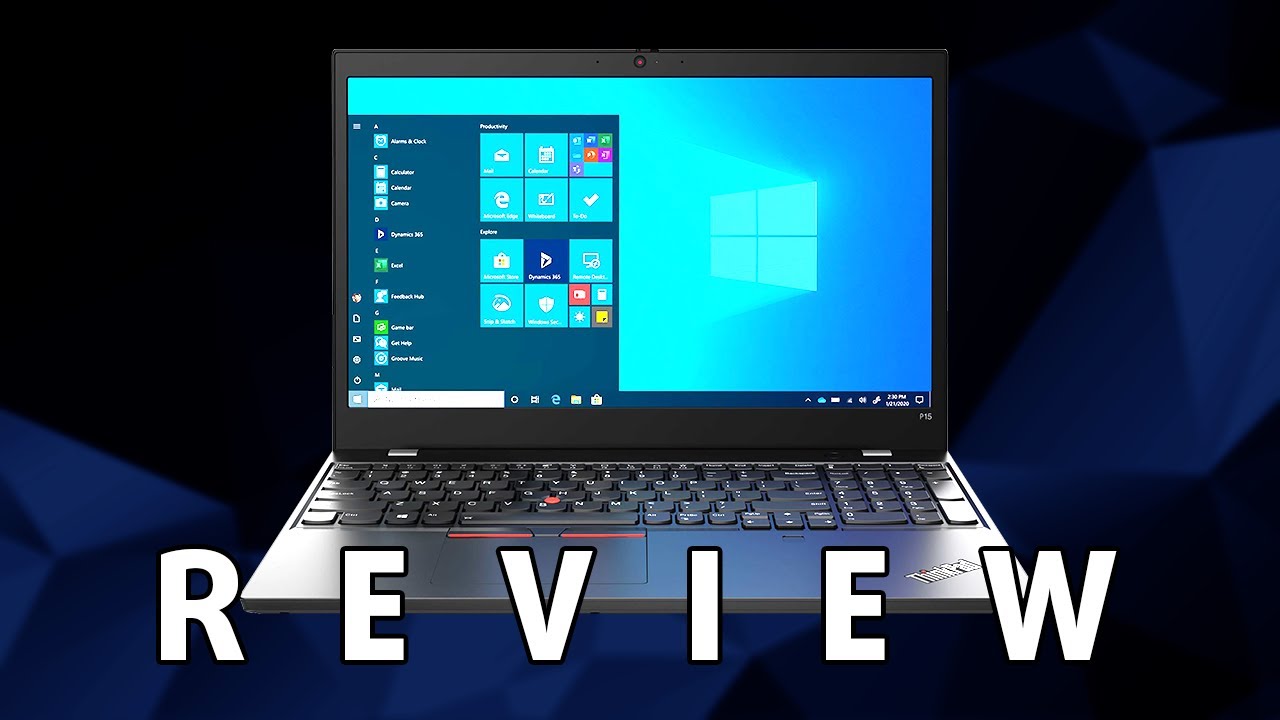[Video Review] Lenovo ThinkPad P15 Gen 2 – a proper mobile workstation ...