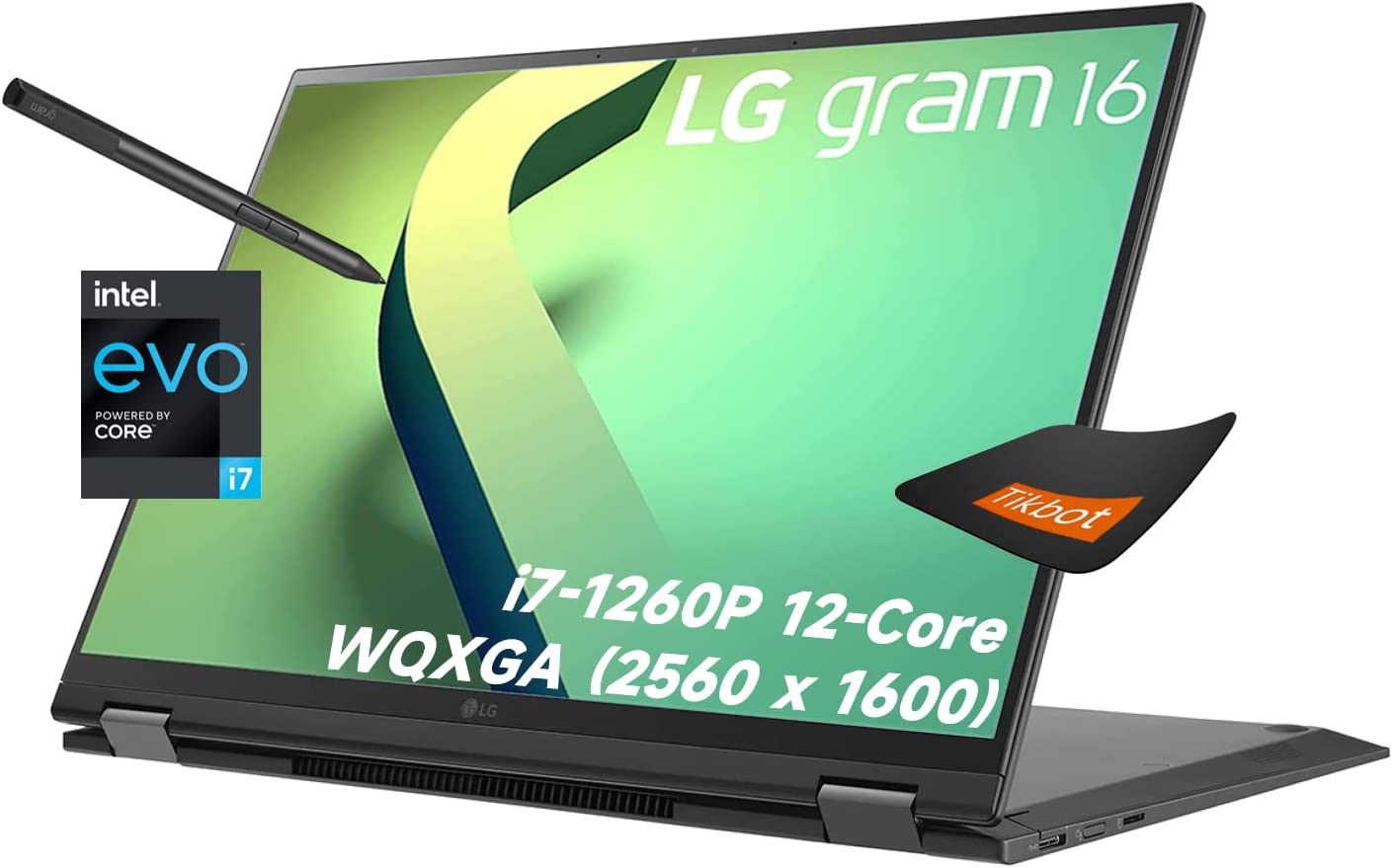 LG gram 16 2-in-1 - i7-1260P · Xe Graphics G7 · 16.0