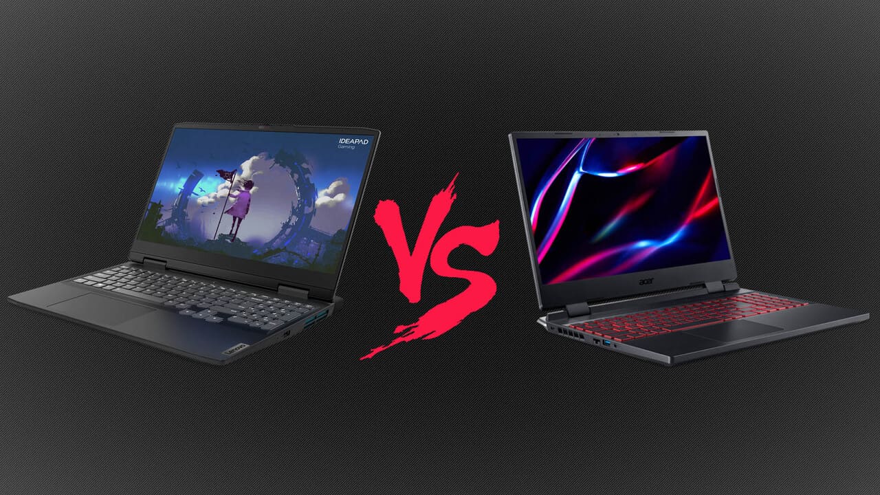 acer nitro 5 an515-58 vs lenovo ideapad gaming 3