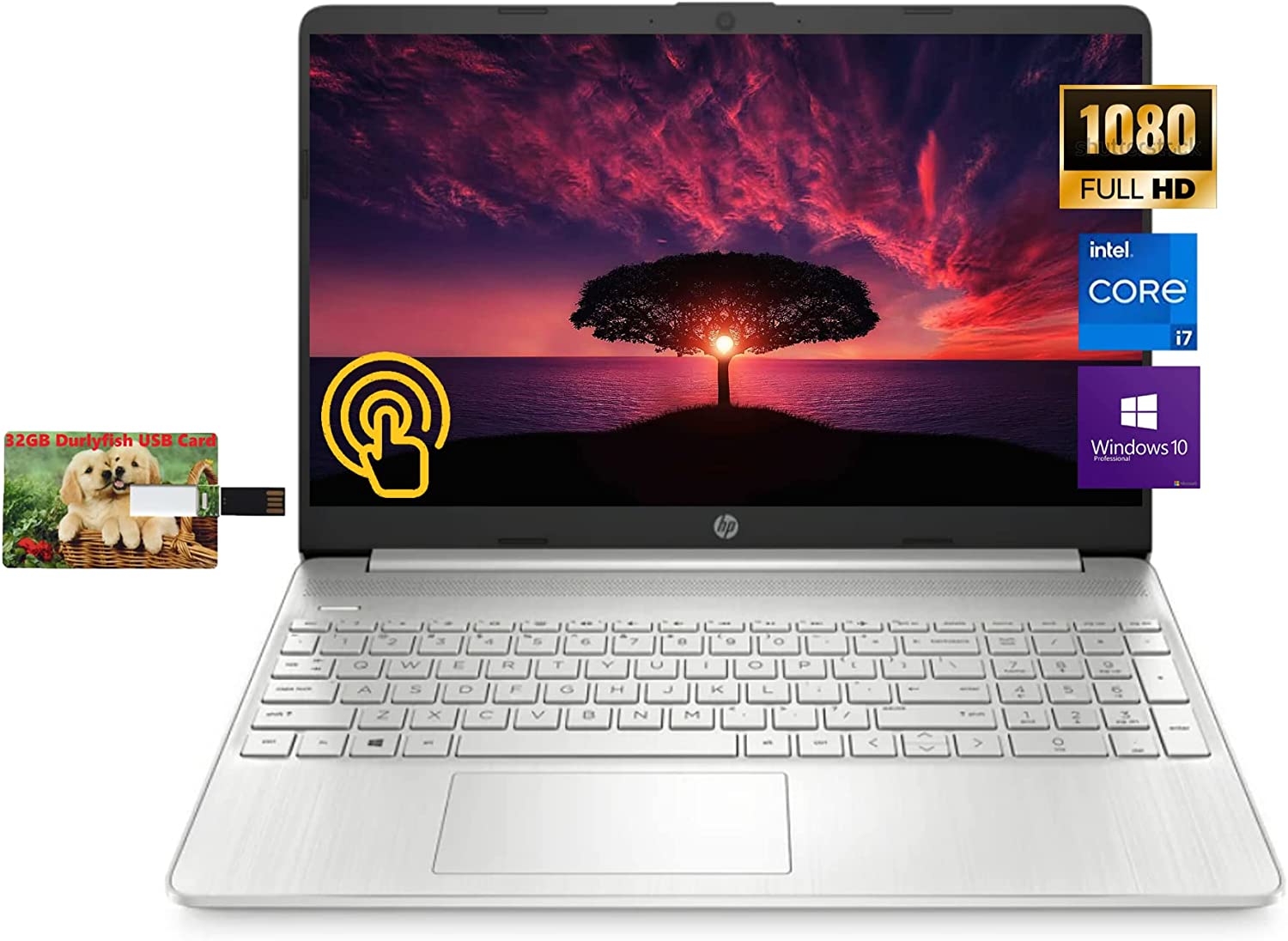 HP 15 - i7-1165G7 · Xe Graphics G7 · 15.6”, Full HD (1920 x 1080