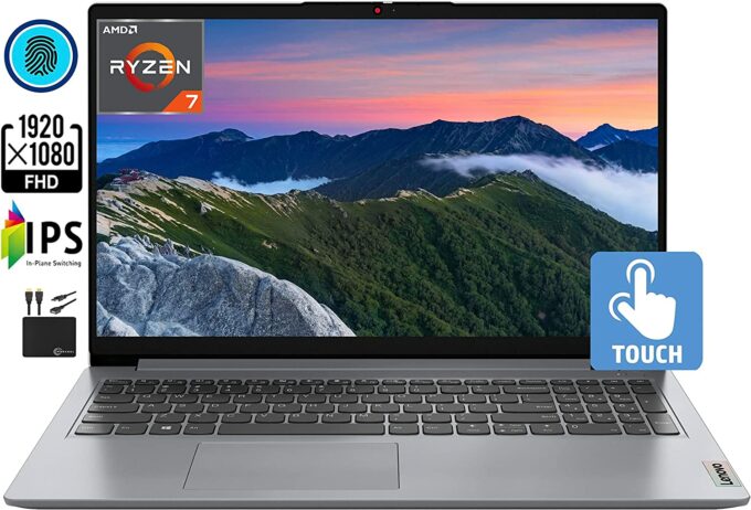 lenovo ideapad 3 amd ryzen-7 5700u 15.6 laptop