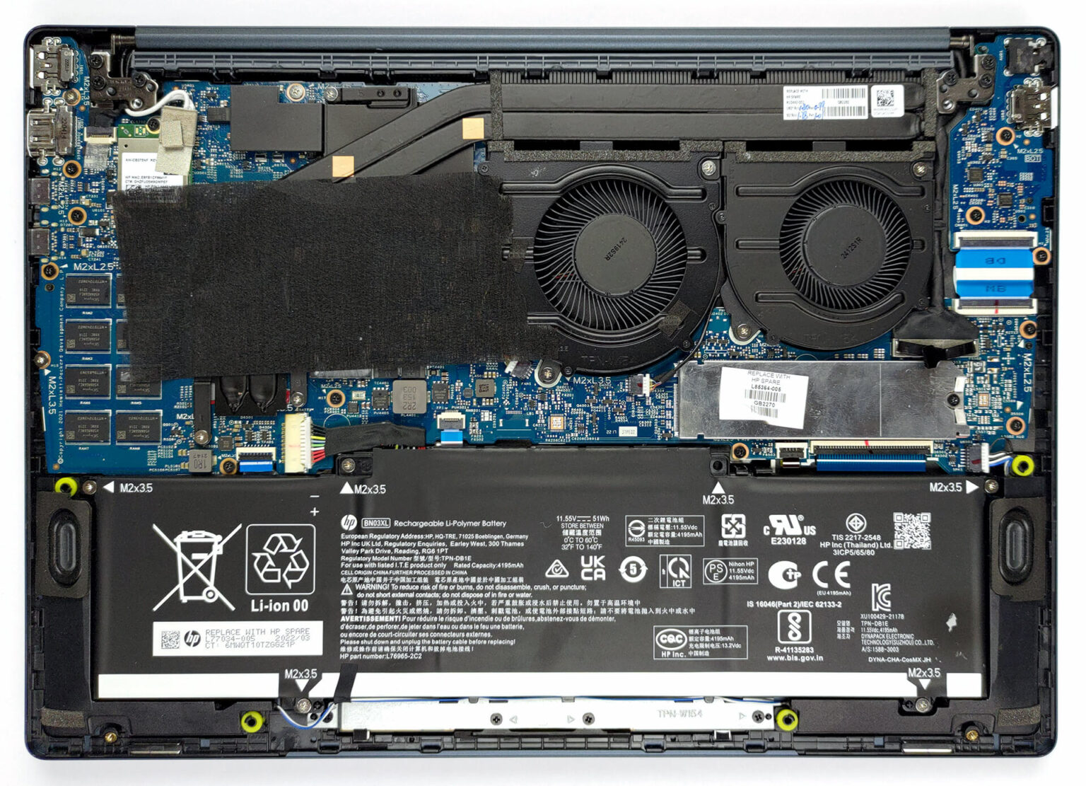 Inside Hp Pavilion Plus 14 14 Eh0000 Disassembly And Upgrade Options 7783