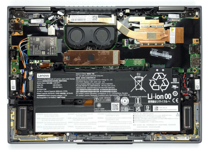 Inside Lenovo ThinkPad X1 Yoga Gen 7 - disassembly and upgrade options ...