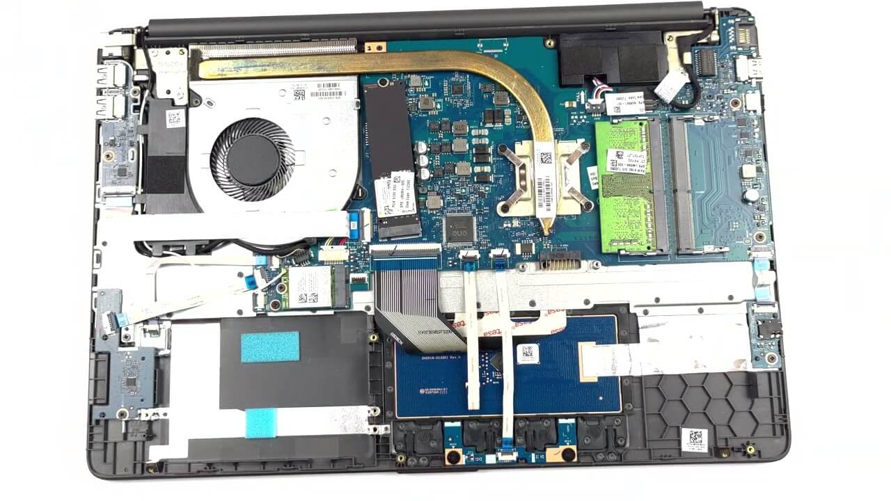 Inside HP 255 G9 - disassembly and upgrade options | LaptopMedia.com