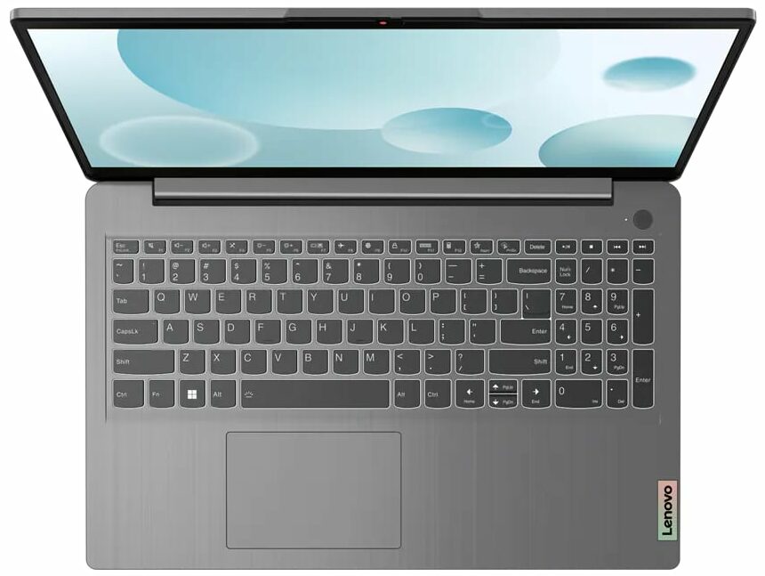 Lenovo IdeaPad 3i 15 - i5-1235U · Xe Graphics G7 80 EU · 15.6”, Full (1920 x 1080), IPS · 256GB SSD · 8GB DDR4 · Windows 11 Home · 32GB USB Drive | LaptopMedia.com