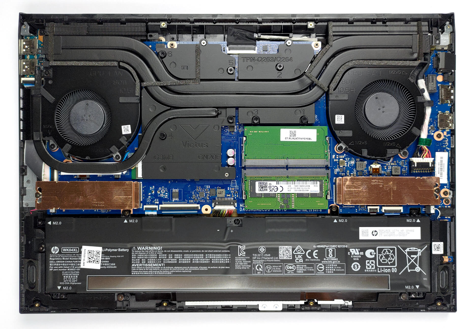 Inside HP Victus 16 16 d1000 Disassembly And Upgrade Options 
