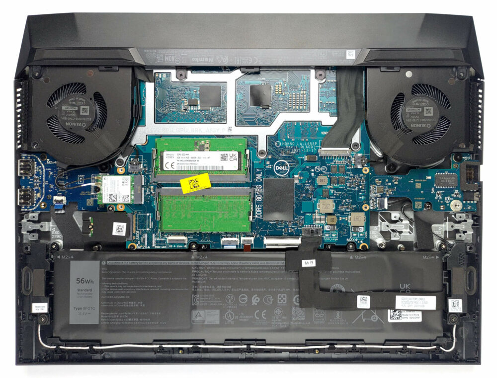How to open Dell G15 5520 - disassembly and upgrade options |  