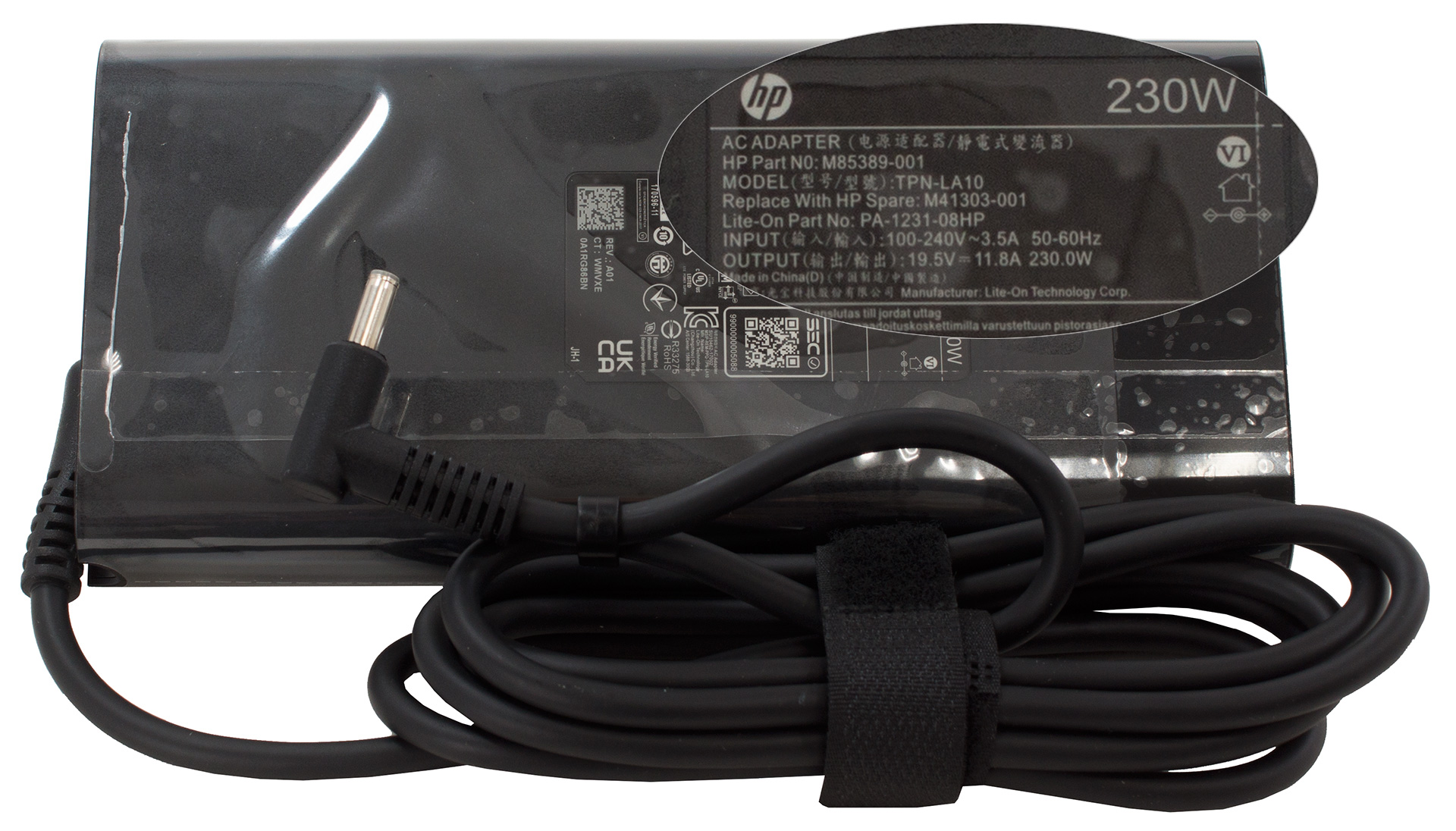 Chargeur 65 watts normal avec adaptateur original pour HP ProBook 450 G10 