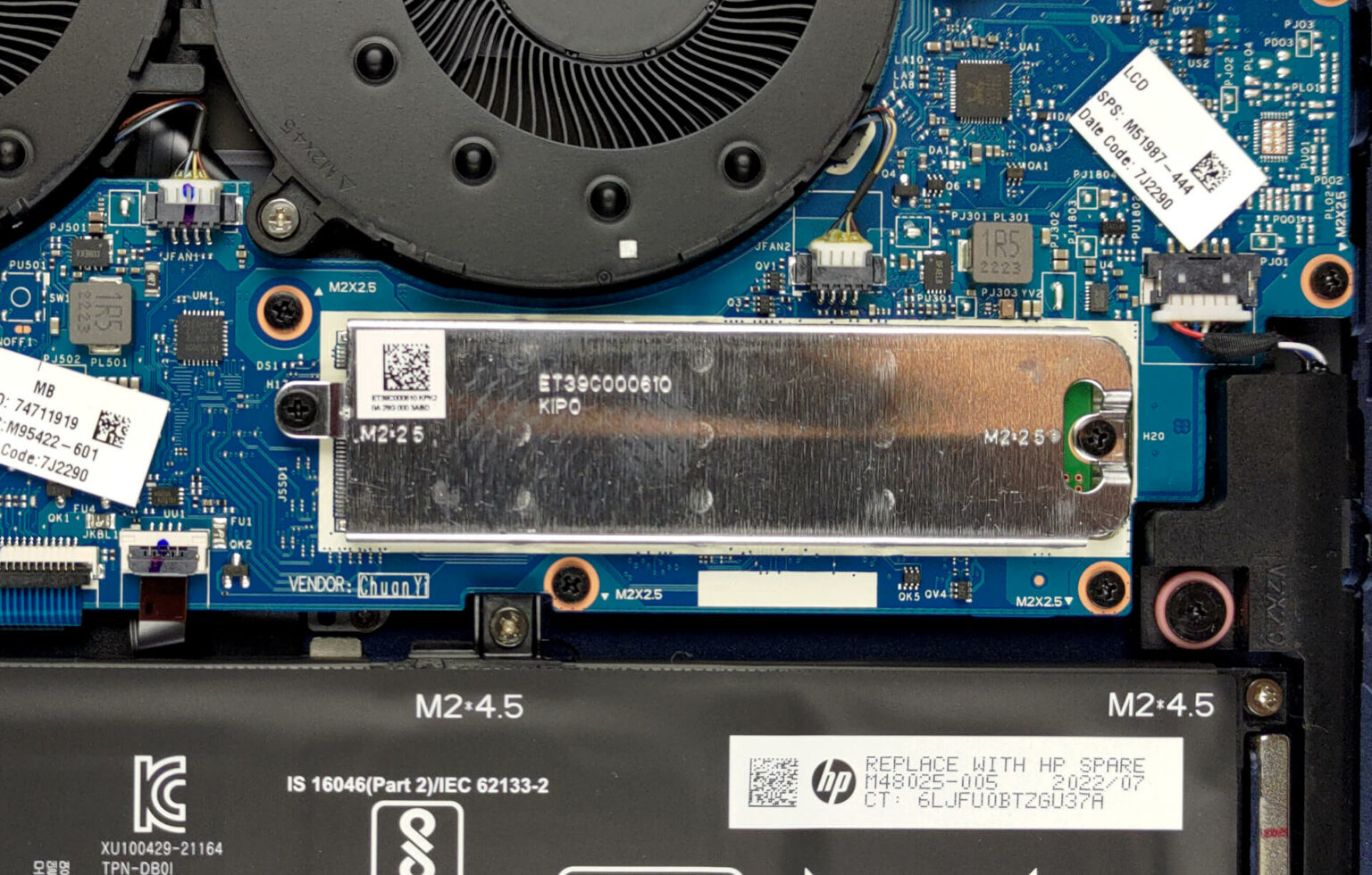 How to open HP Spectre x360 16 (16f1000) disassembly and upgrade options