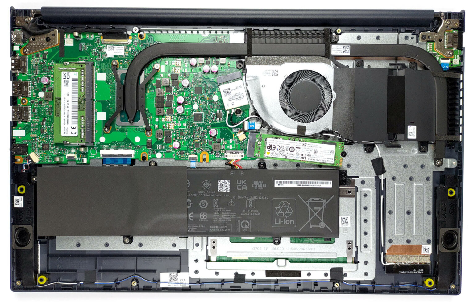 How to open ASUS Vivobook 17 (X1702) - disassembly and upgrade options