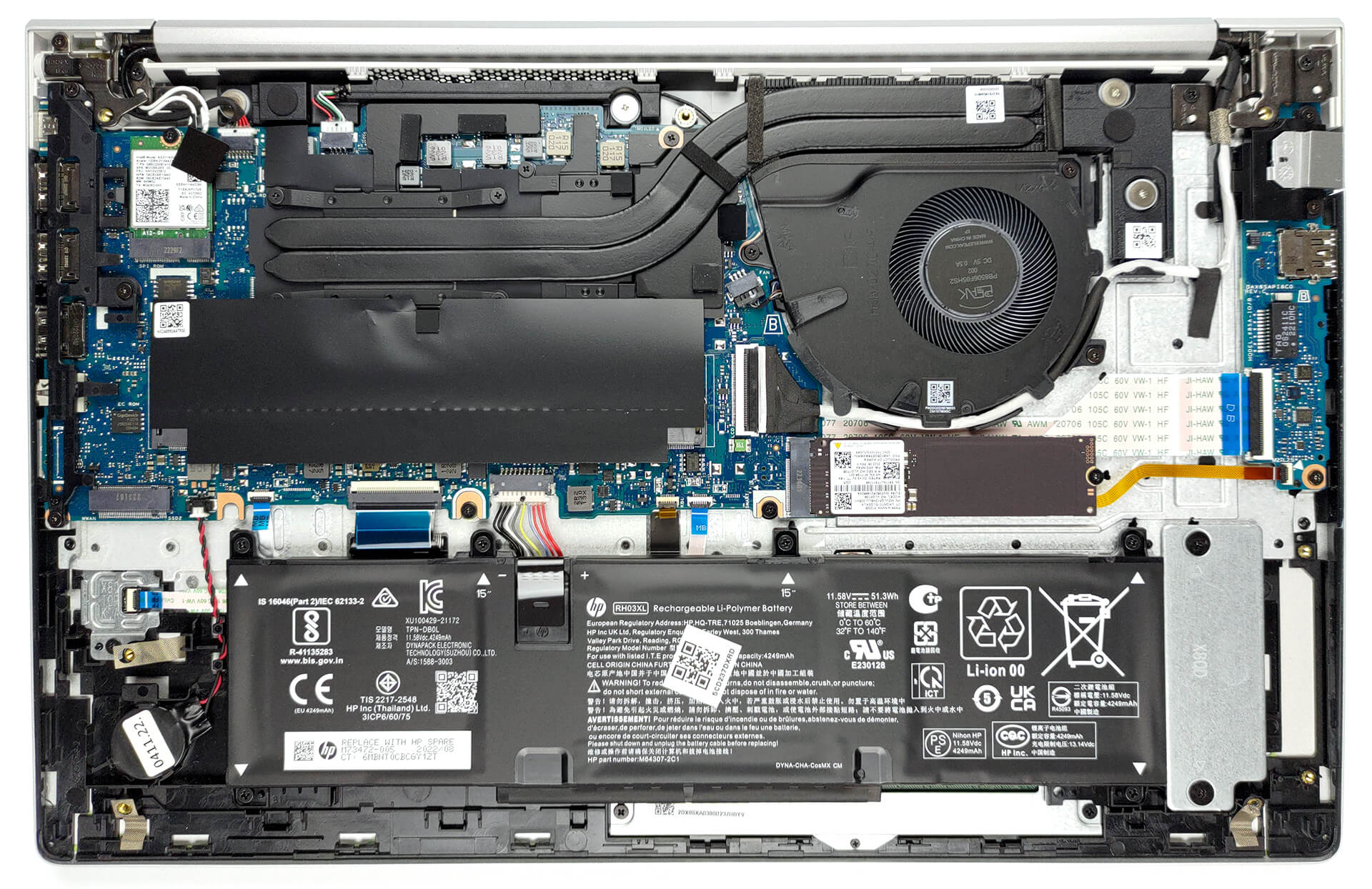 How to open HP ProBook 450 G9 - disassembly and upgrade options