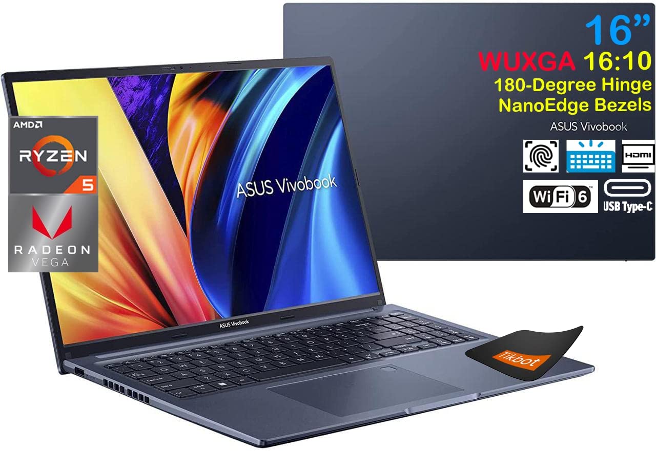 ASUS VivoBook 16X - Ryzen 5 5600H · RX Vega 7 35/45W · 16.0