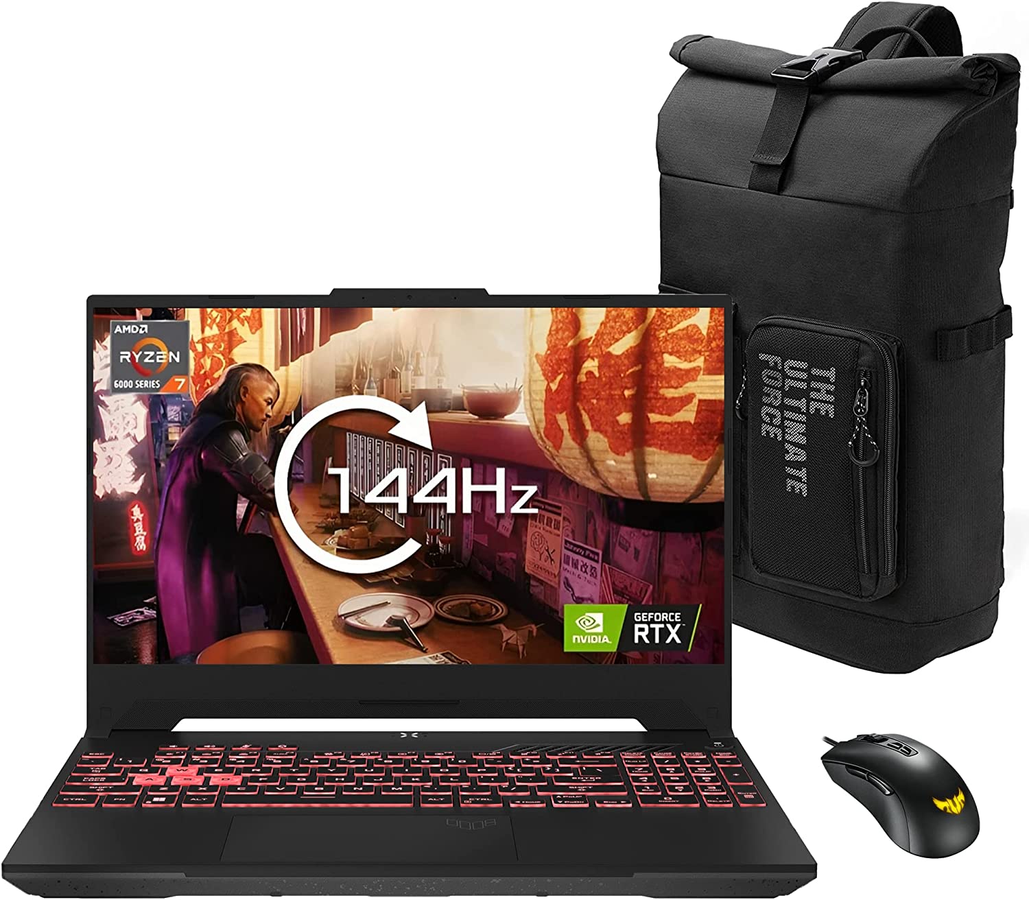 Asus Tuf Gaming A17 Ryzen 7 6800h · Rtx 3060 Laptop · 173” Full Hd 1920 X 1080 144 Hz 0900