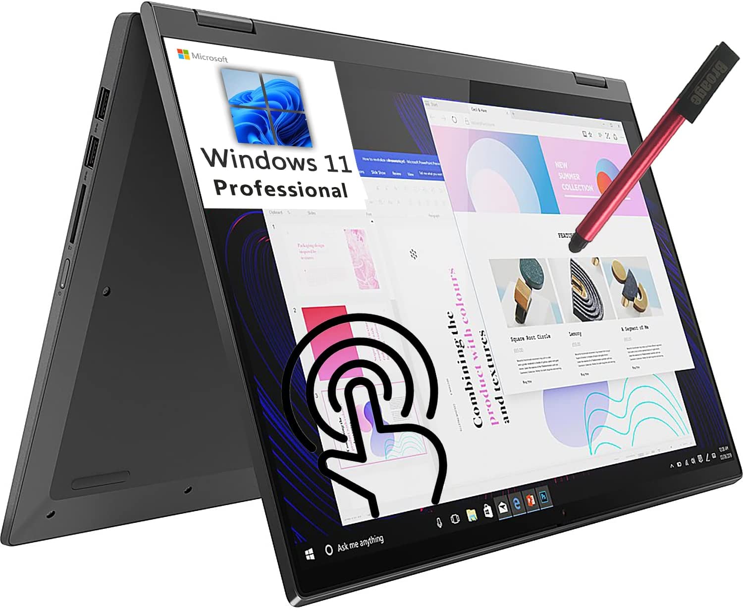 Lenovo Ideapad Flex I U Xe Graphics G Qhd X Ips Gb