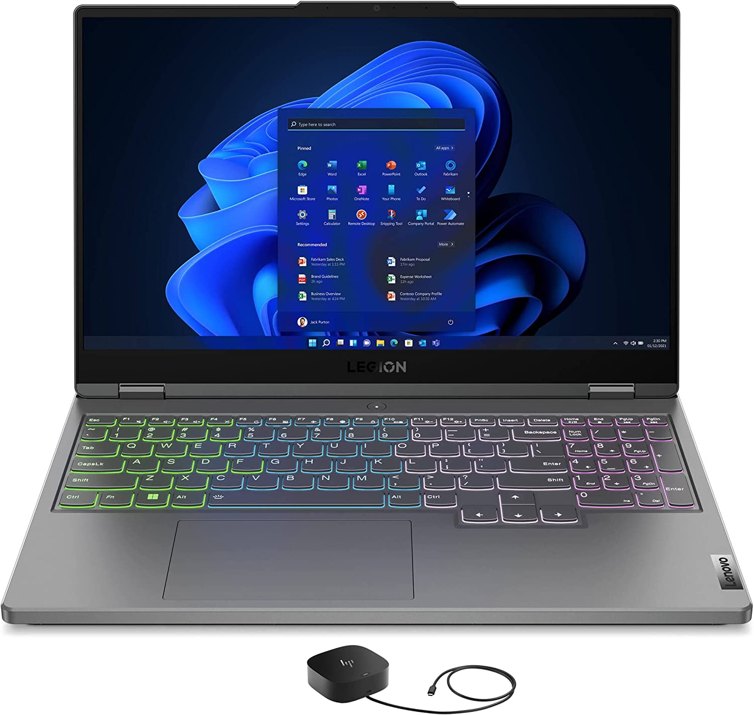 Lenovo Legion 5i 15 - i7-12700H · RTX 3060 130W · 15.6”, QHD (2560 x ...