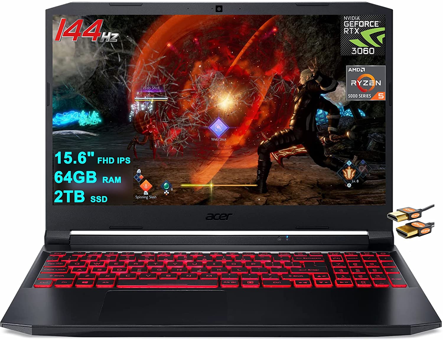 Acer Nitro 5 Ryzen 5 5600H RTX 3060 Laptop 15 6 Full HD 1920 acer-nitro-5-ryzen-5-5600h-rtx-3060-laptop-15-6-full-hd-1920
