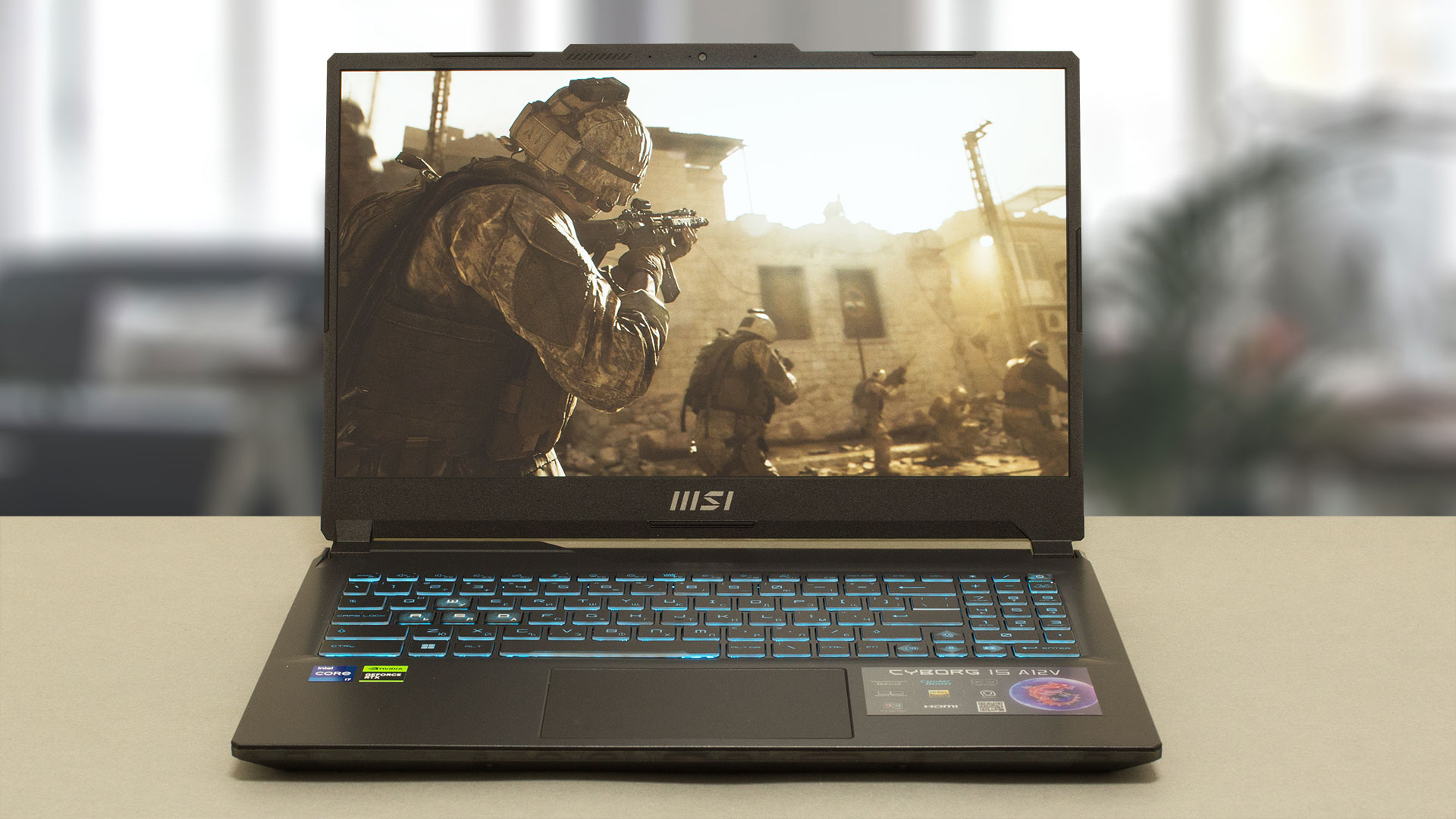 MSI Cyborg 15 15.6 Gaming Laptop i5-12450H GeForce RTX 4060 16GB