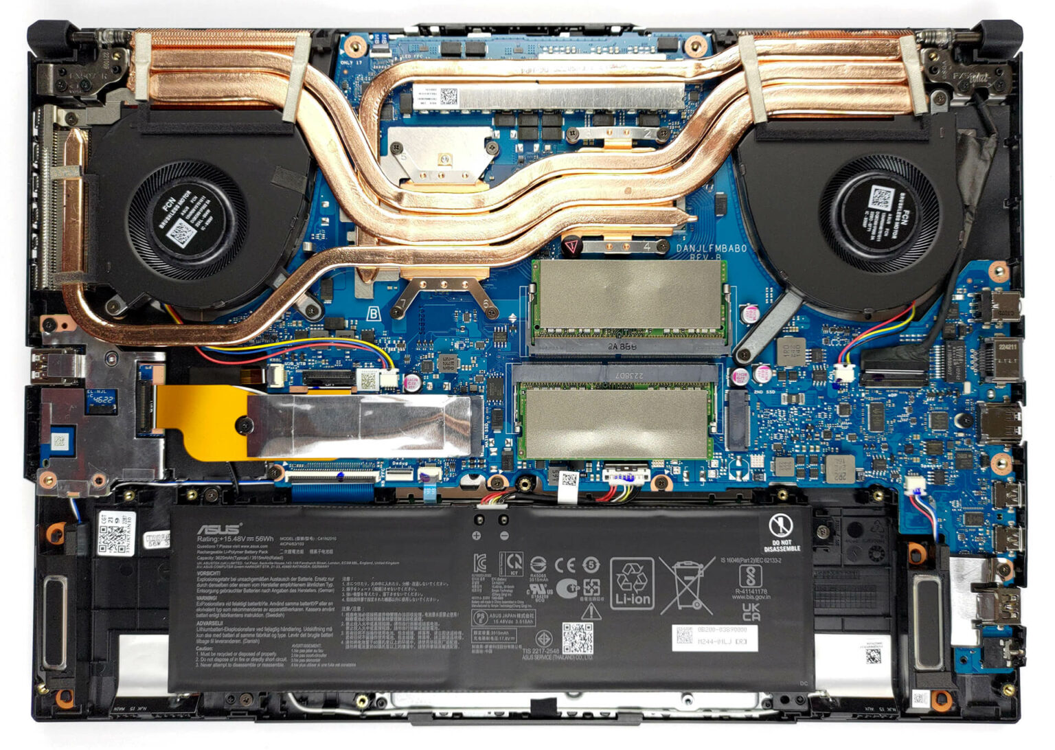 How to open ASUS TUF Gaming F15 FX507 disassembly and upgrade options