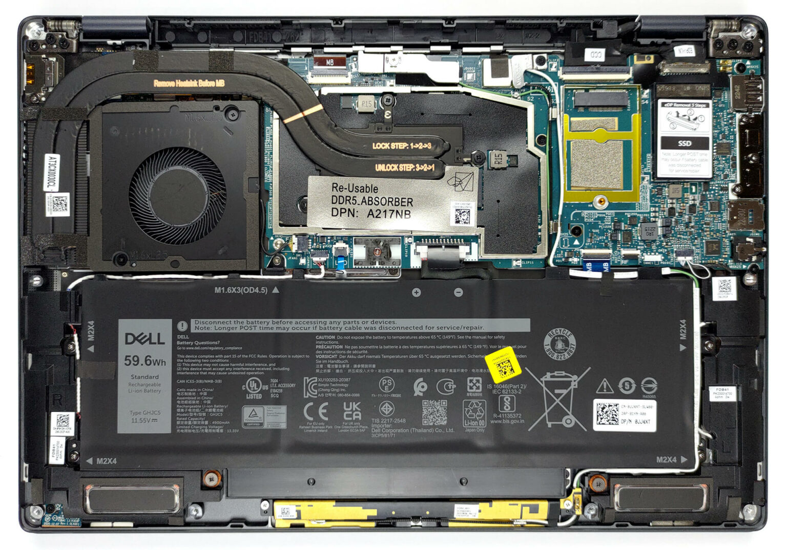 How to open Dell Latitude 14 9430 disassembly and upgrade options